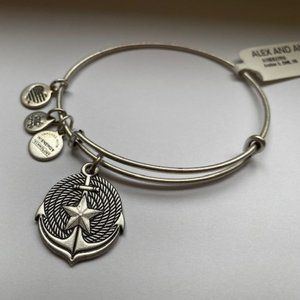 ✨NWT Alex and Ani Anchor Bracelet